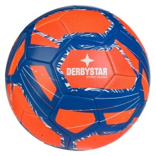 Derbystar Leisure Ball - Football Street Soccer v24 orange/blue/white - 1 Ball (Size 5)